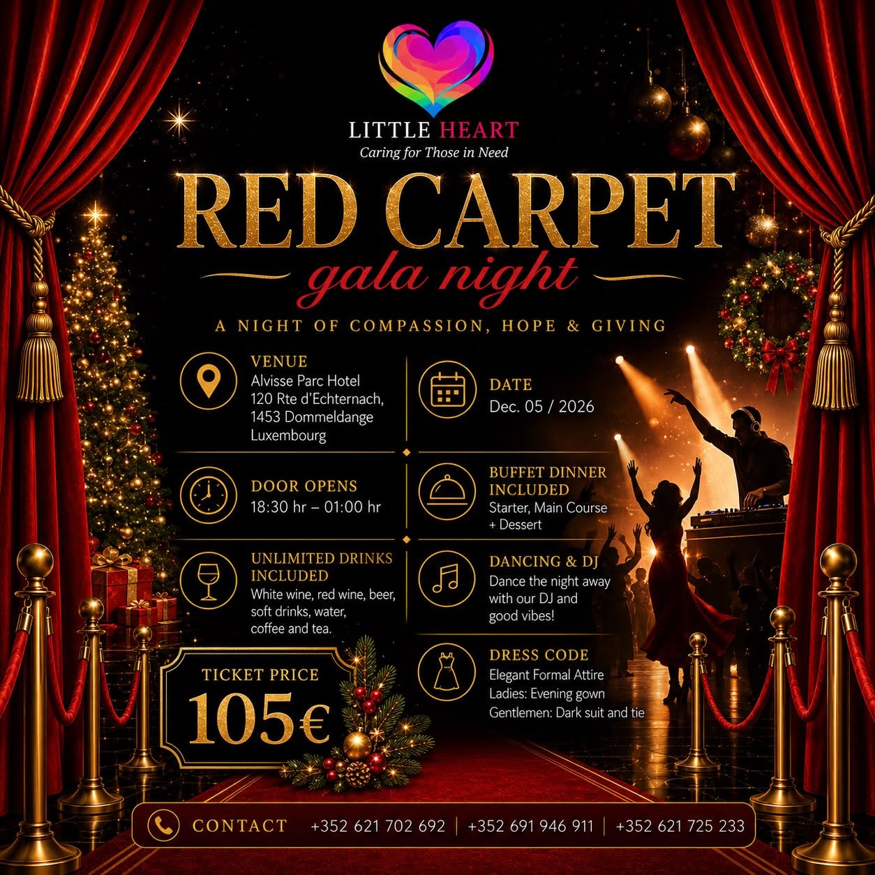 Little Heart Red Carpet Gala Night!